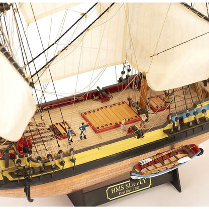 Artesania -  Scale 1/50 HMS Supply First Fleet Brigantine Wooden Ship Model Kit (22420)