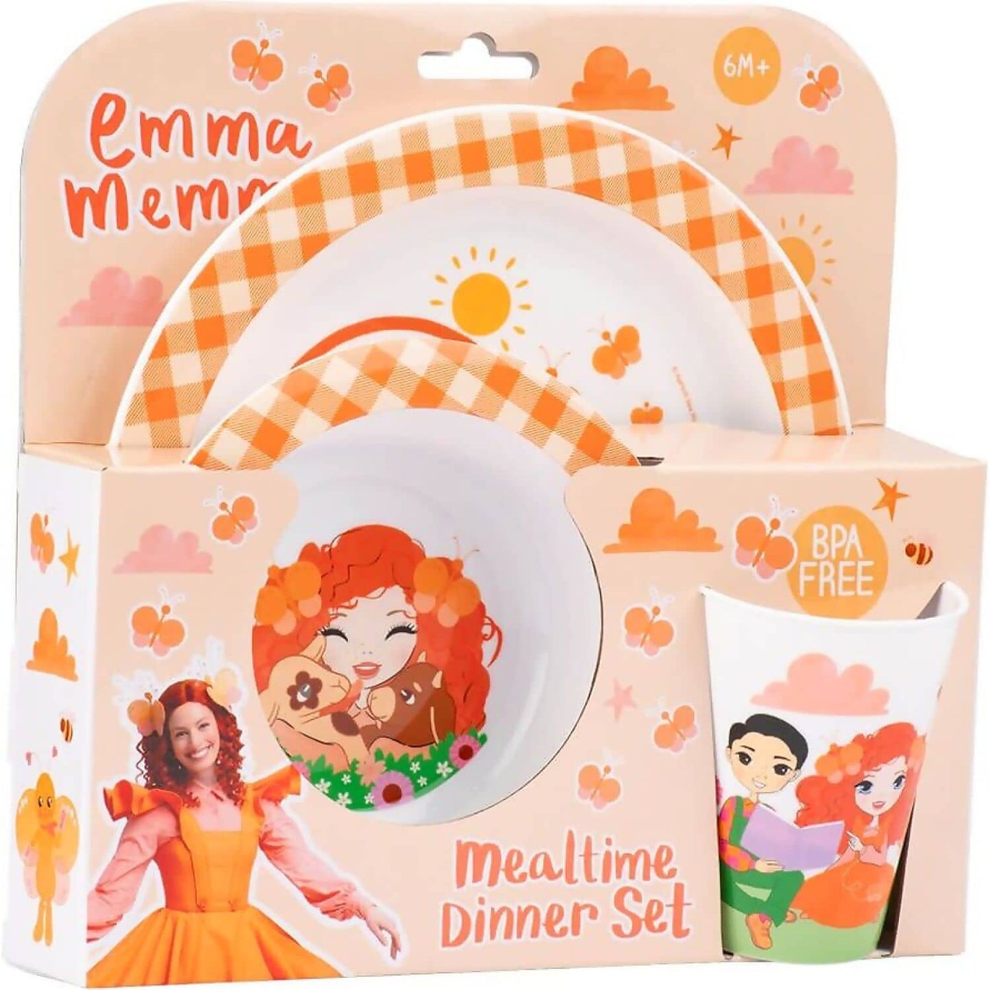 Emma Memma - 3 Piece Mealtime Dinner Set - Jasnor