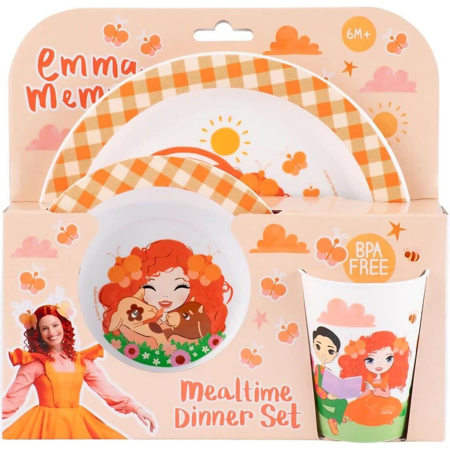 Emma Memma - 3 Piece Mealtime Dinner Set - Jasnor