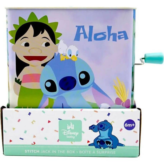 Disney -  Baby - Stitch Jack-in-the-box - Jasnor