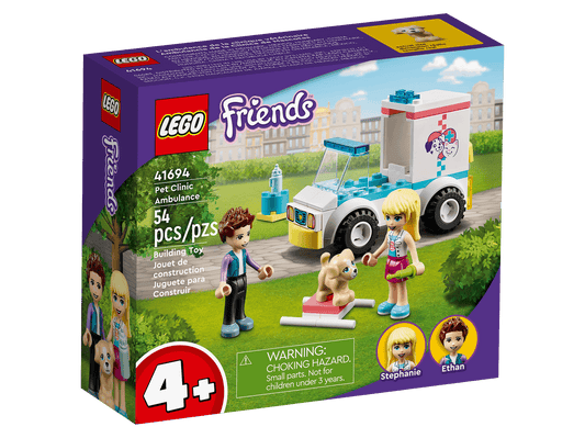 LEGO 41694 Pet Clinic Ambulance - Friends 4+