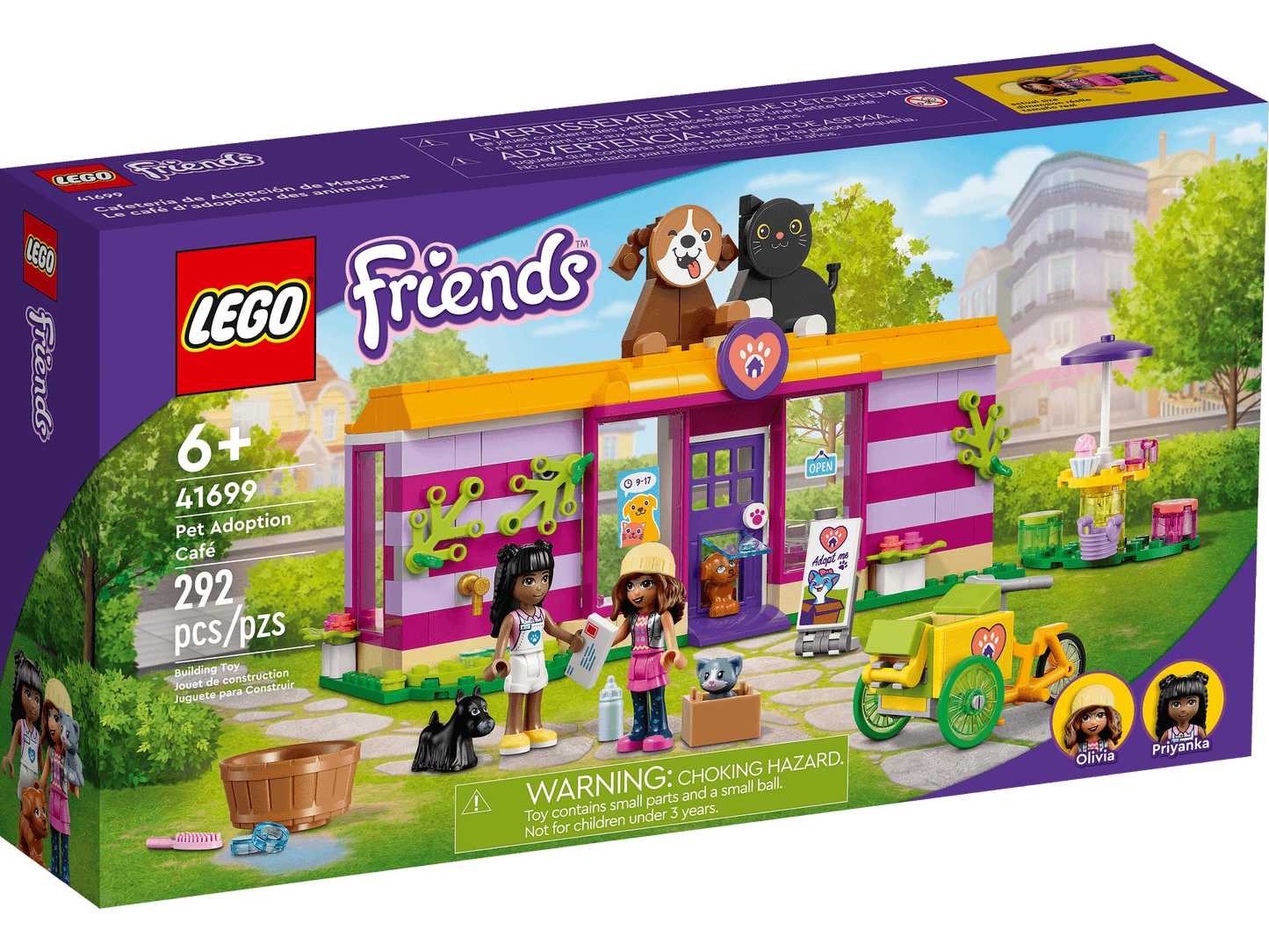 LEGO 41699 Pet Adoption Café - Friends