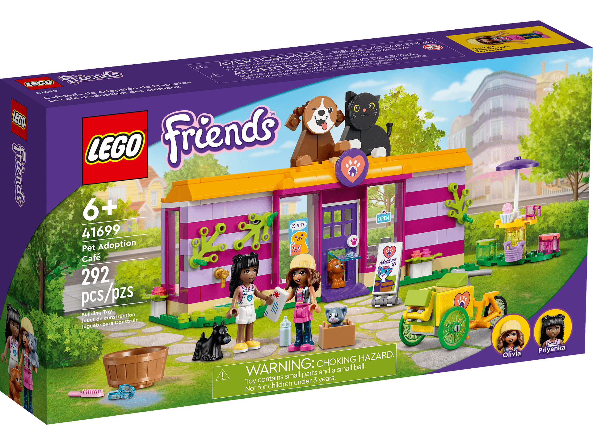 LEGO 41699 Pet Adoption Caf - Friends