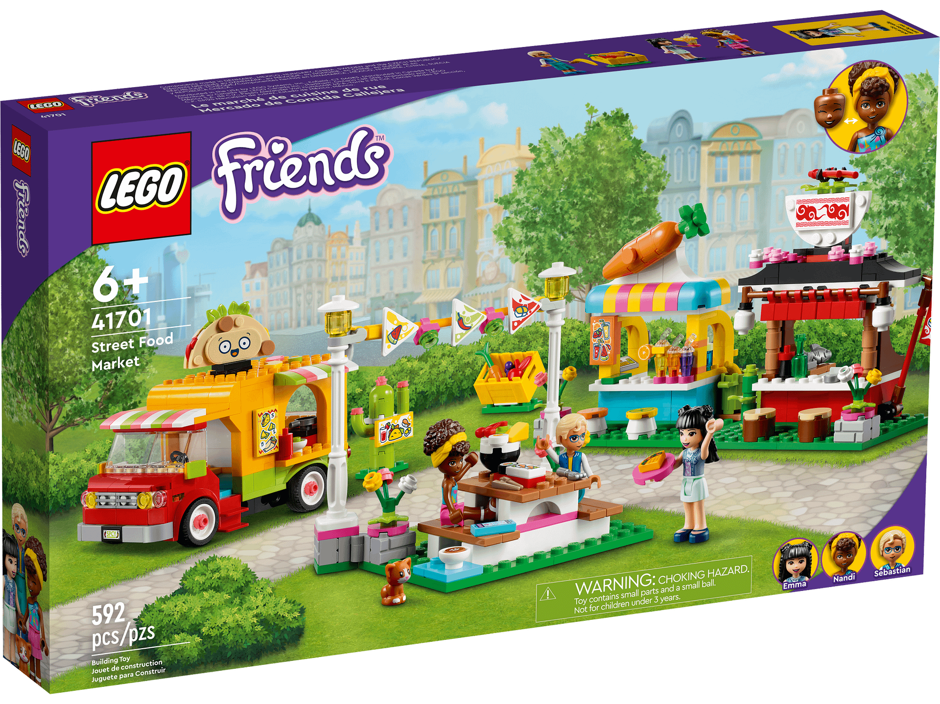 LEGO 41701 Street Food Market - Friends