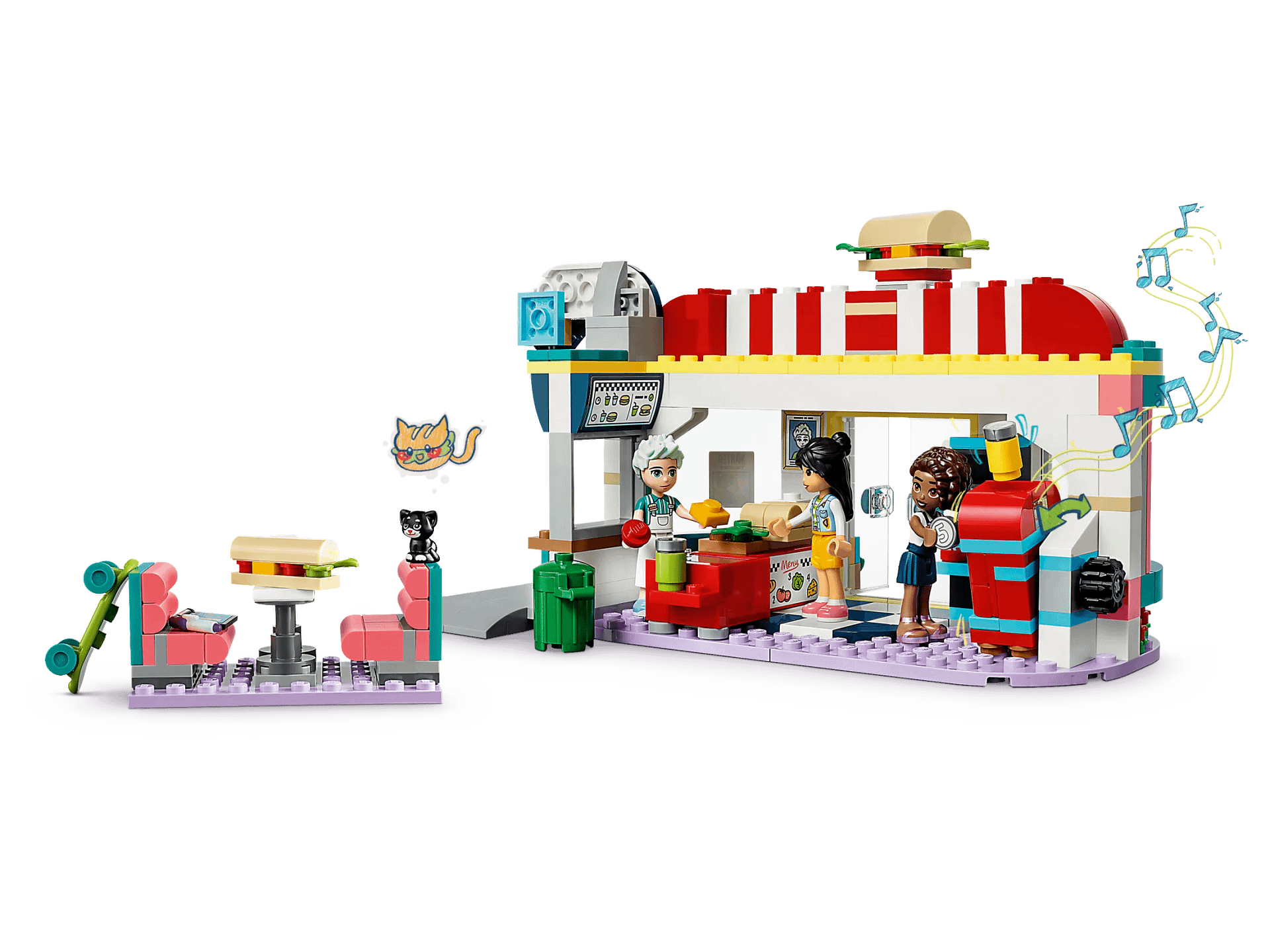 LEGO 41728 Heartlake Downtown Diner - Friends