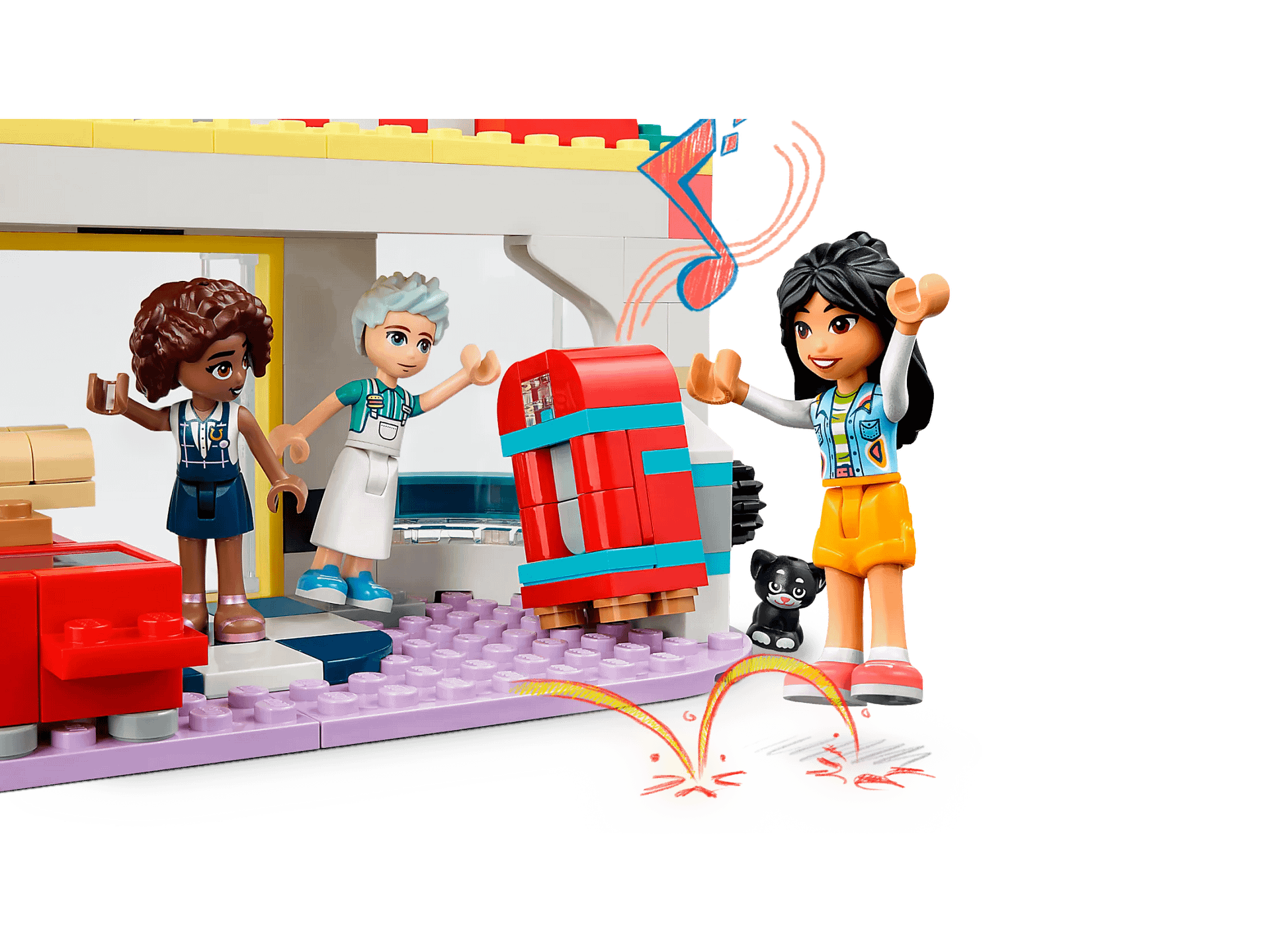 LEGO 41728 Heartlake Downtown Diner - Friends