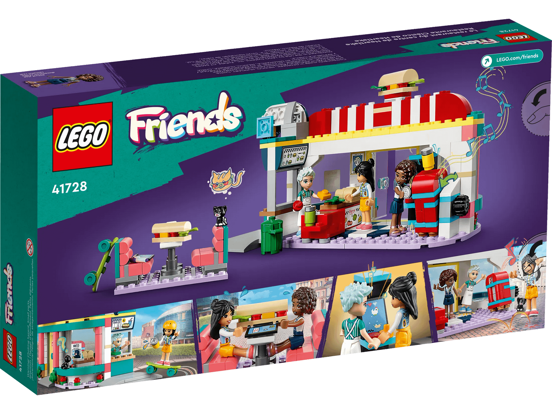 LEGO 41728 Heartlake Downtown Diner - Friends