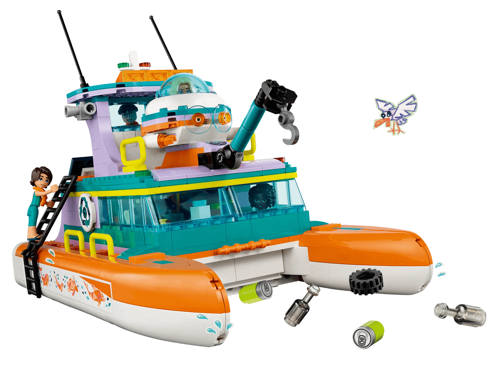 LEGO 41734 Sea Rescue Boat - Friends