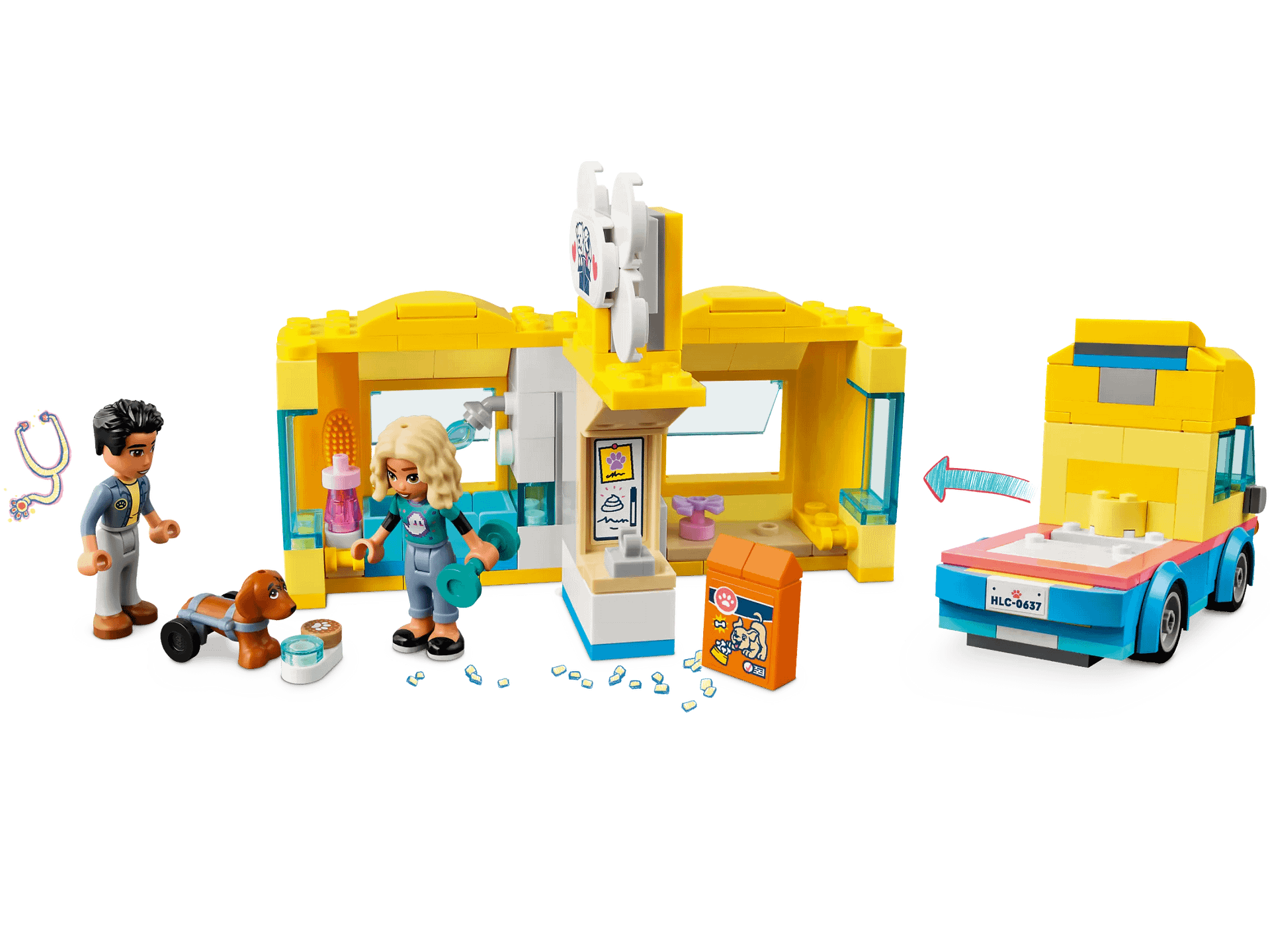 LEGO 41741 Dog Rescue Van - Friends