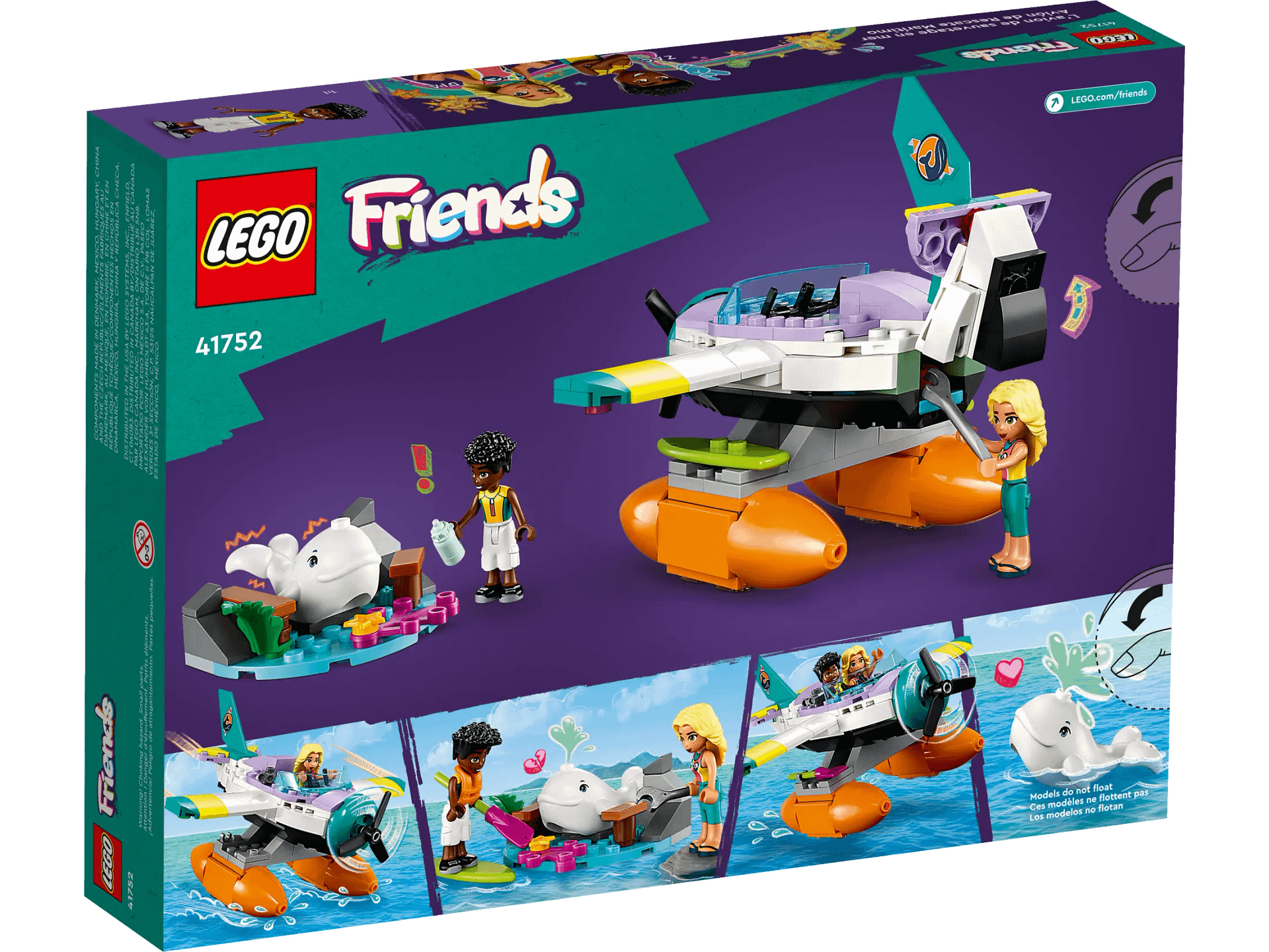 LEGO 41752 Sea Rescue Plane - Friends