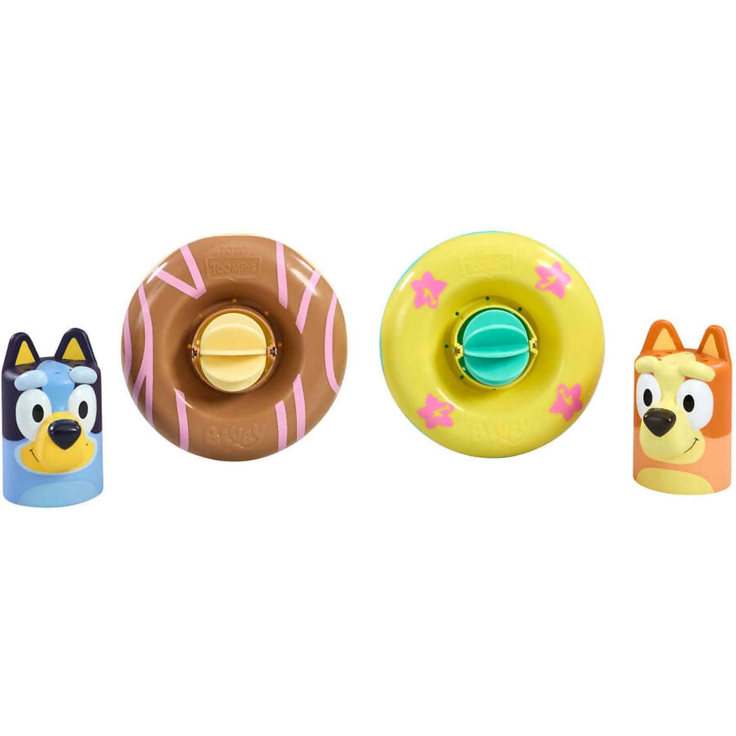 TOMY - Toomies - Splash & Float Bluey & Bingo 2-in-1 Water Toys