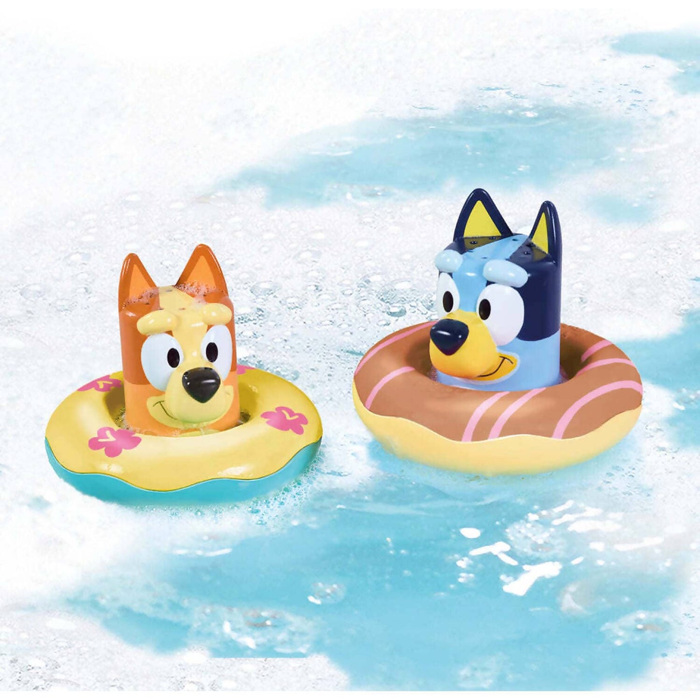 TOMY - Toomies - Splash & Float Bluey & Bingo 2-in-1 Water Toys