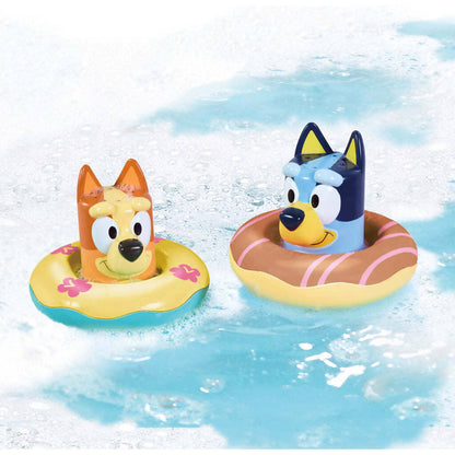 TOMY - Toomies - Splash & Float Bluey & Bingo 2-in-1 Water Toys