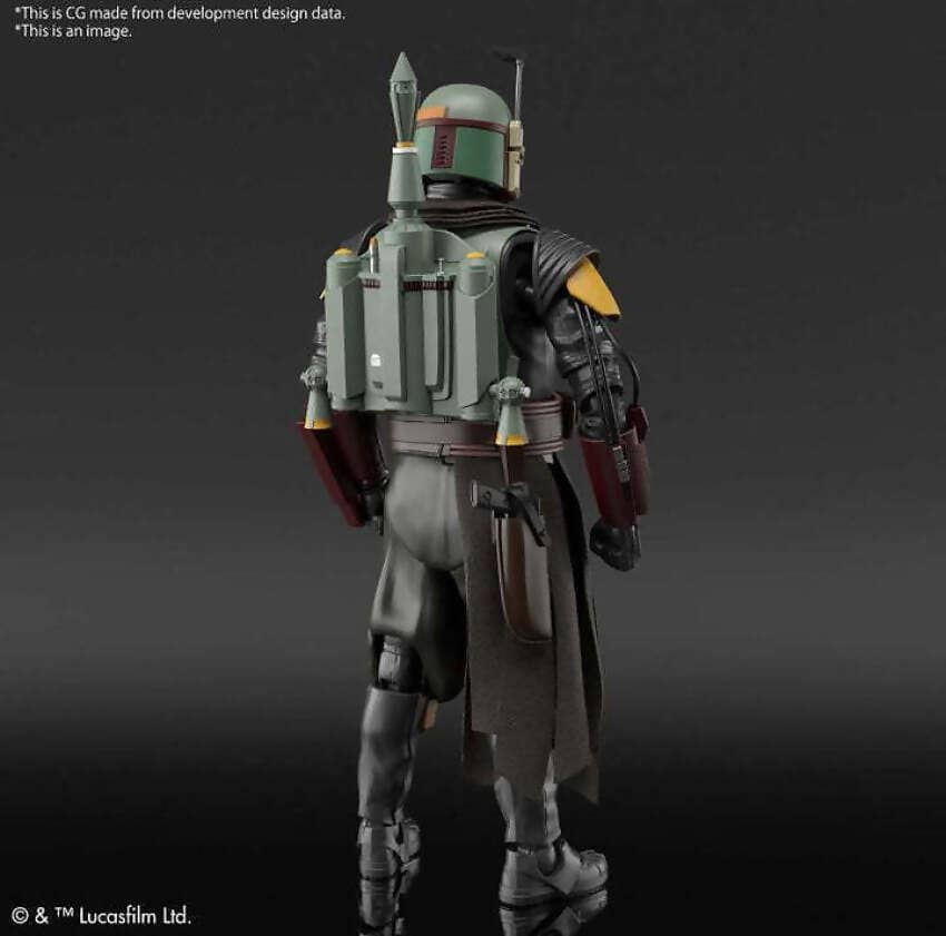 Bandai - Star Wars 1:12 Star Wars Boba Fett The Mandalorian
