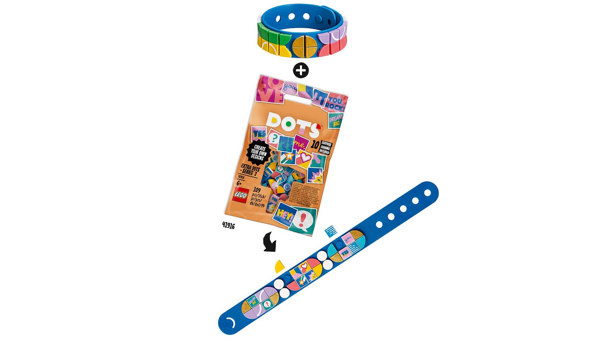 LEGO 41911 Go Team! Bracelet - DOTS