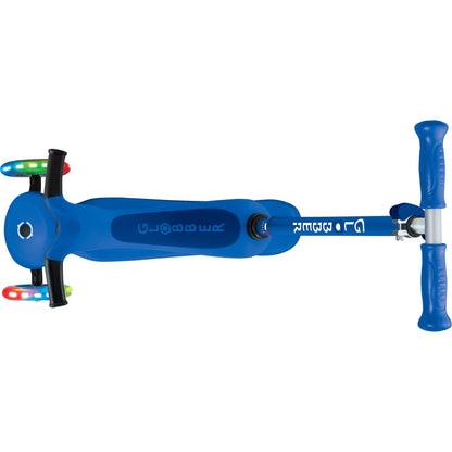 Globber - Go Up Sporty Lights With Stabilizer- Navy Blue/ Dark Navy Blue Scooter