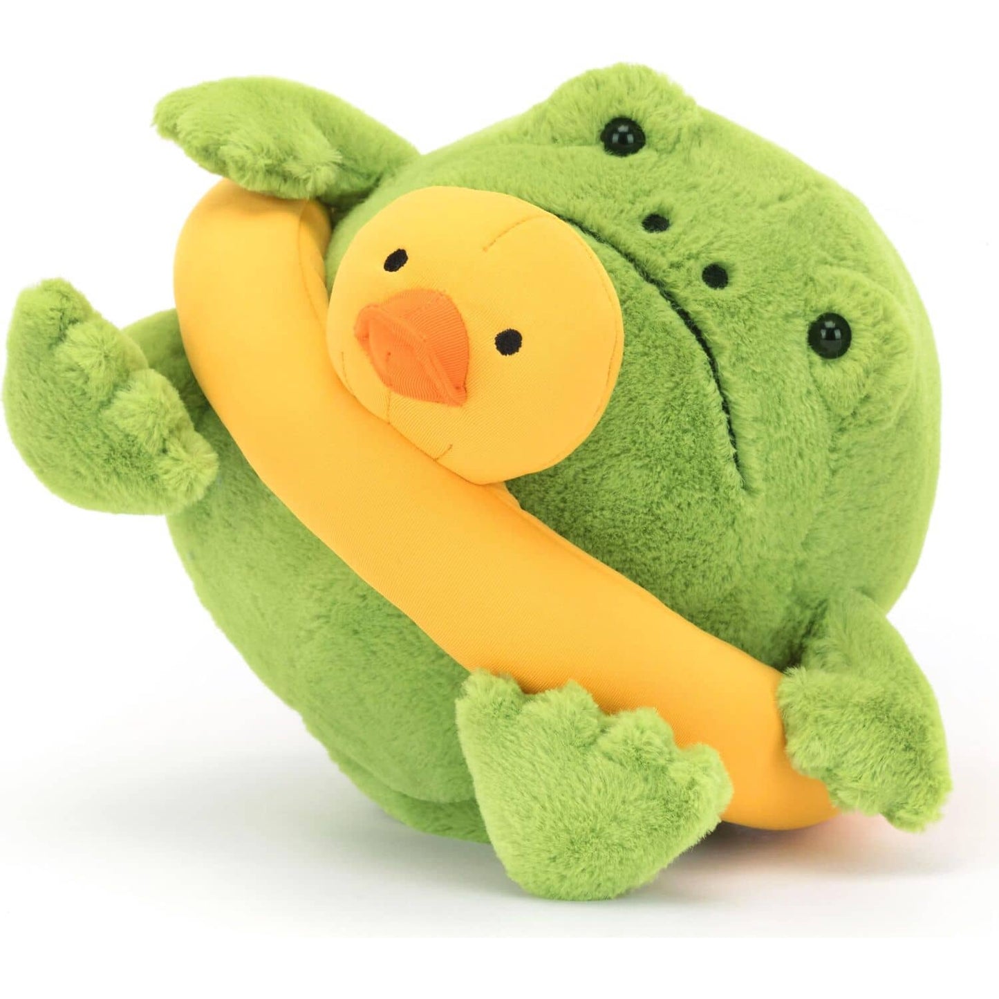 Jellycat - Ricky Rain Frog Rubber Ring 18x17x15cm Plush
