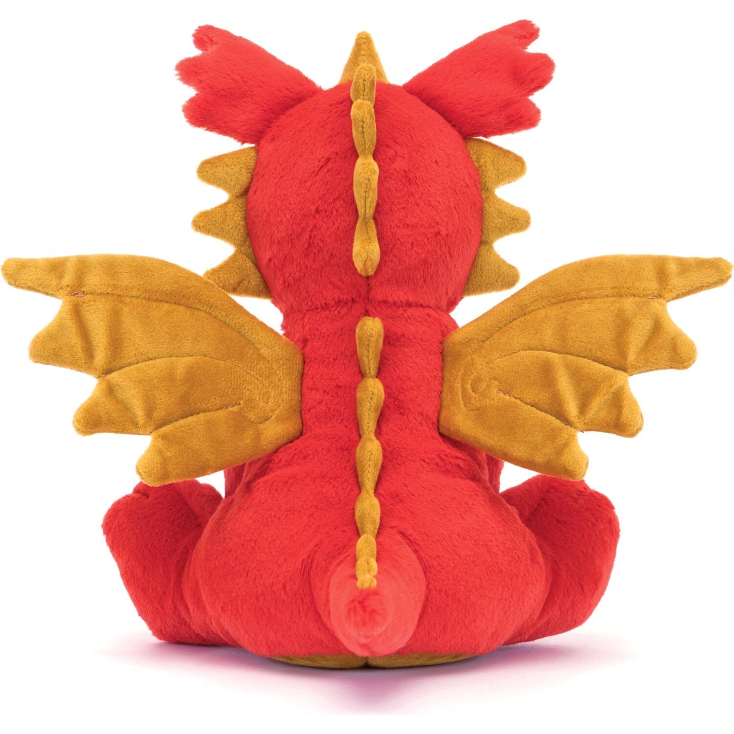 Jellycat - Darvin Dragon Red & Gold 24x20x12cm Plush