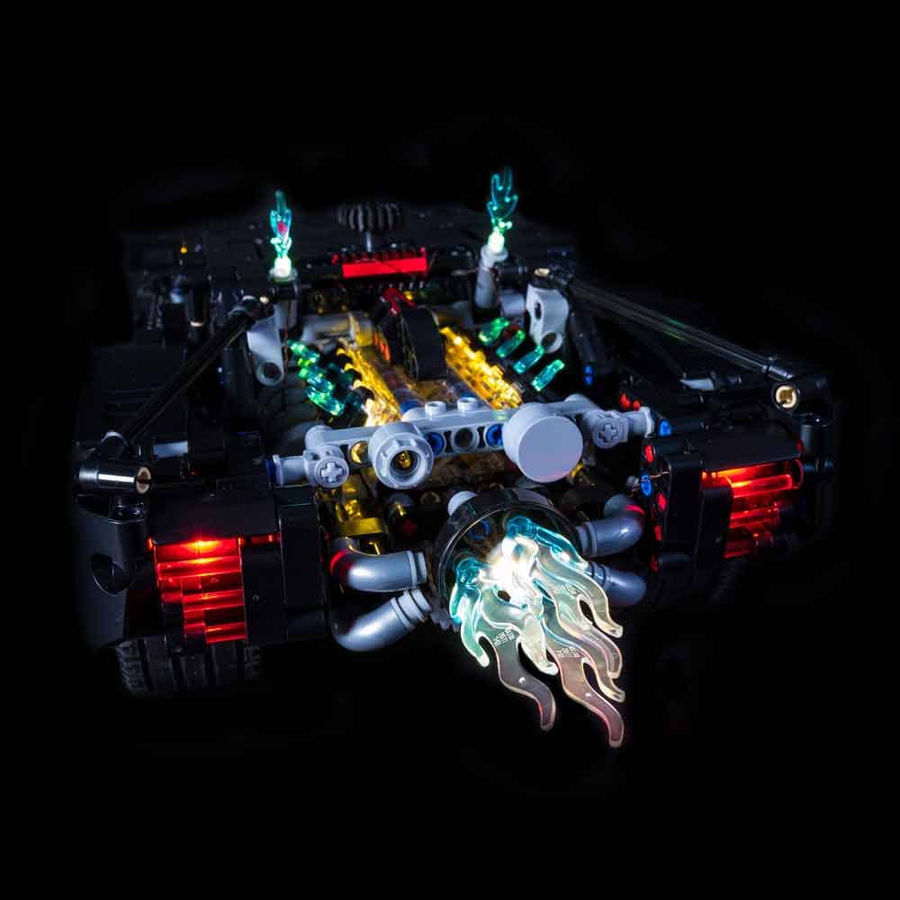 Light My Bricks - LIGHT KIT for LEGO The Batman - Batmobile 42127