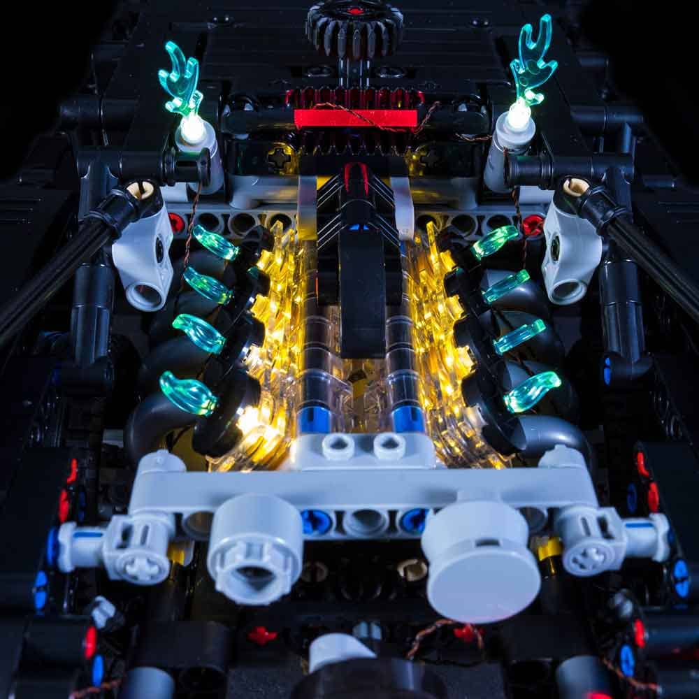 Light My Bricks - LIGHT KIT for LEGO The Batman - Batmobile 42127