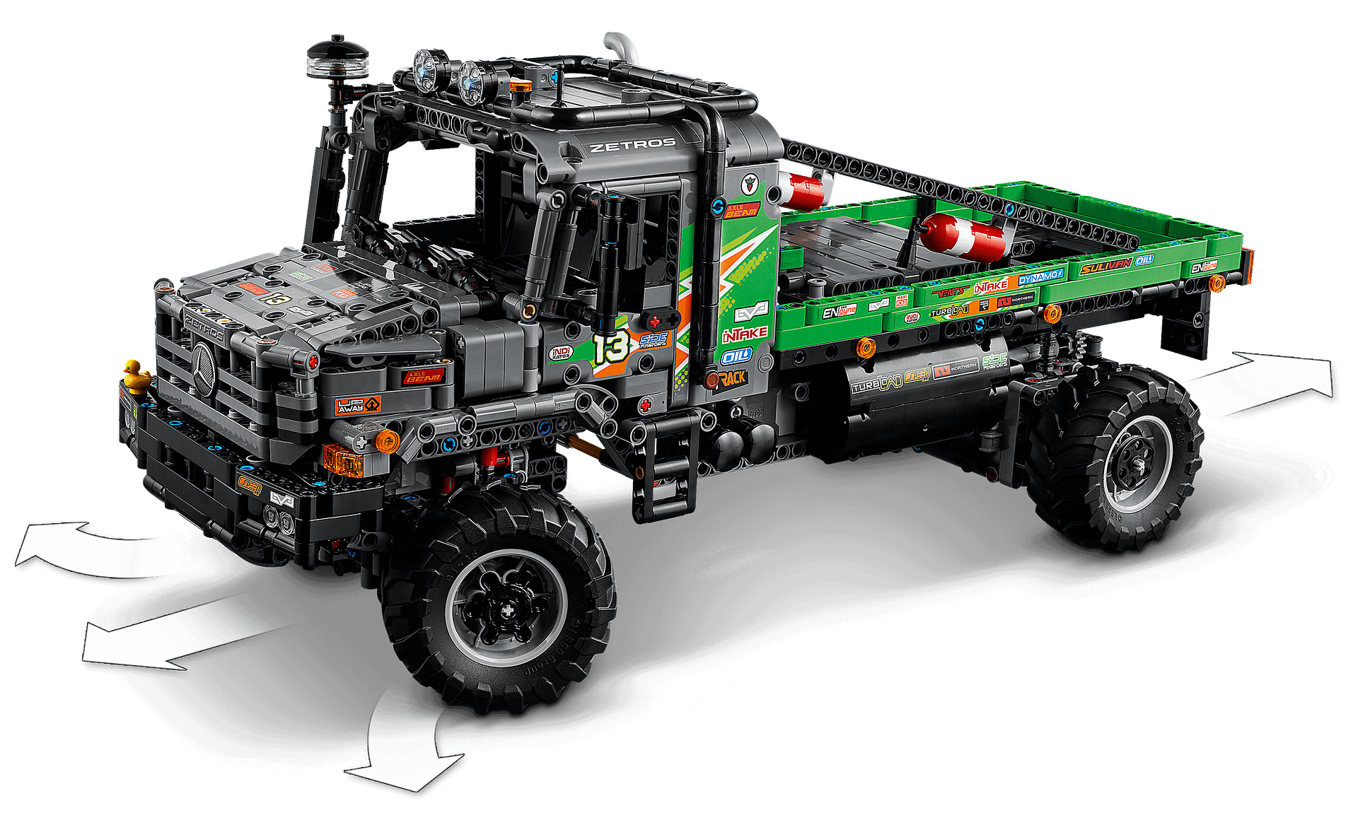 LEGO 42129 4x4 Mercedes-Benz Zetros Trial Truck - Technic