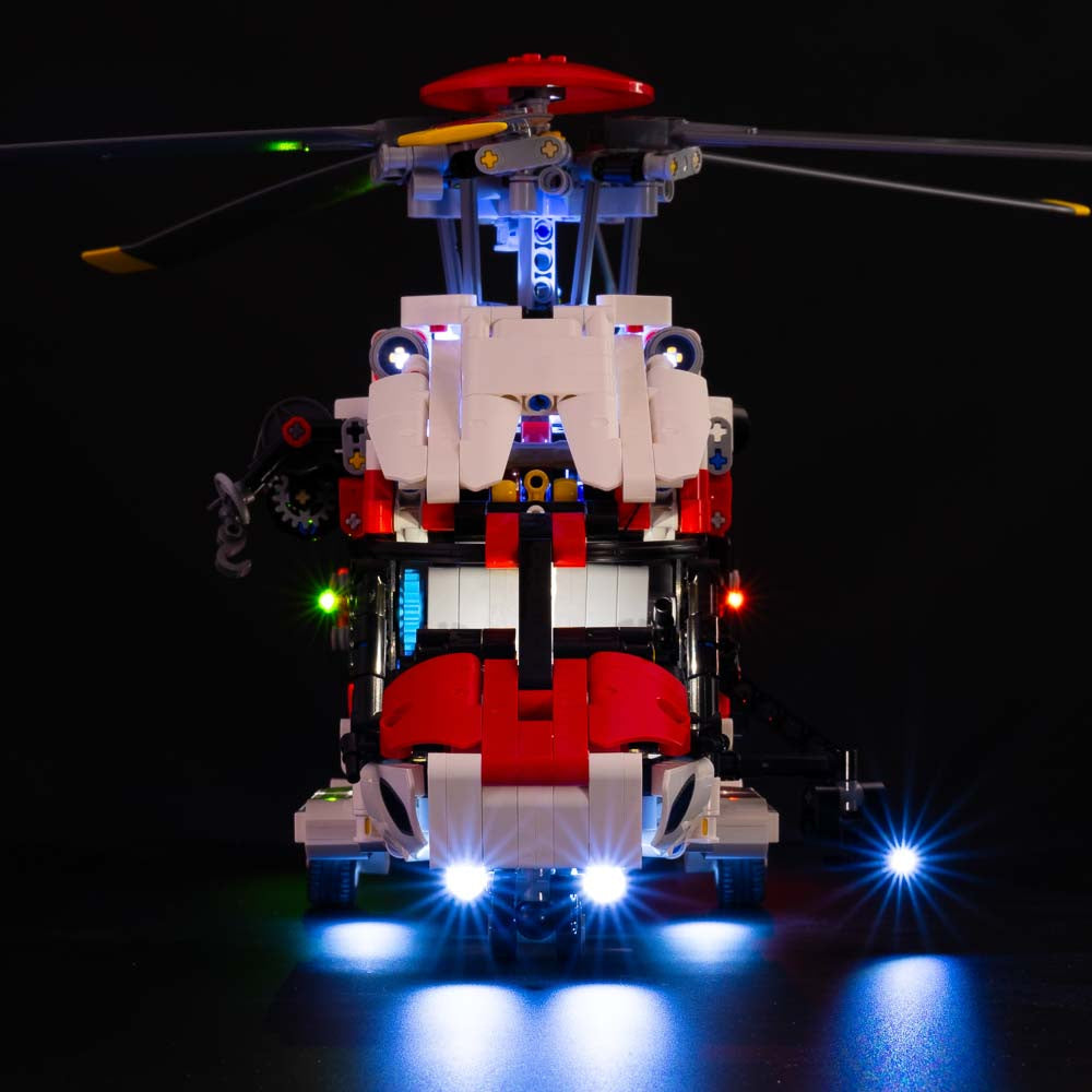Light My Bricks - LIGHT KIT for LEGO Airbus H175 Rescue Helicopter 42145