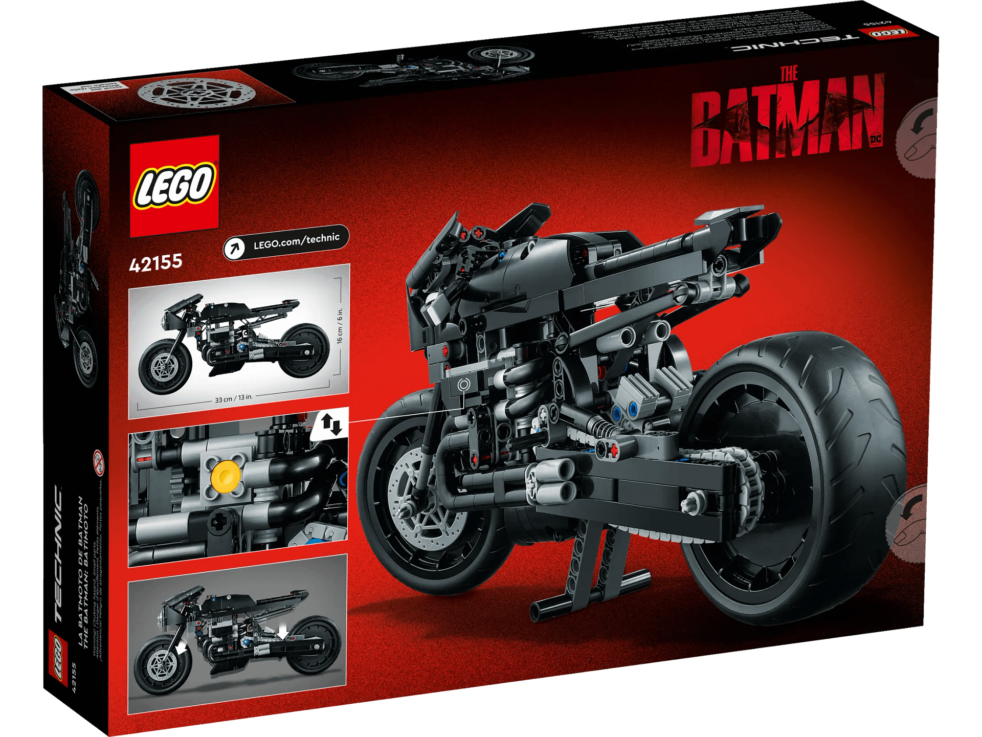 LEGO 42155 THE BATMAN - BATCYCLE - Technic