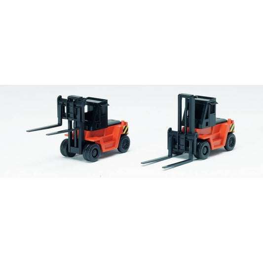 Tomix - Forklift Orange 2 Pack N Scale - Model Railway Accessory