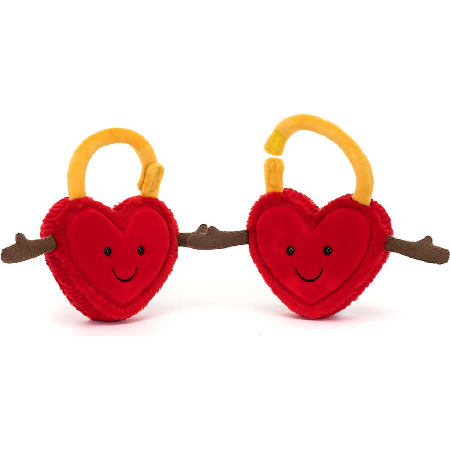 Jellycat - Amuseables Val & Tina Love Locks 22x15x4cm Plush