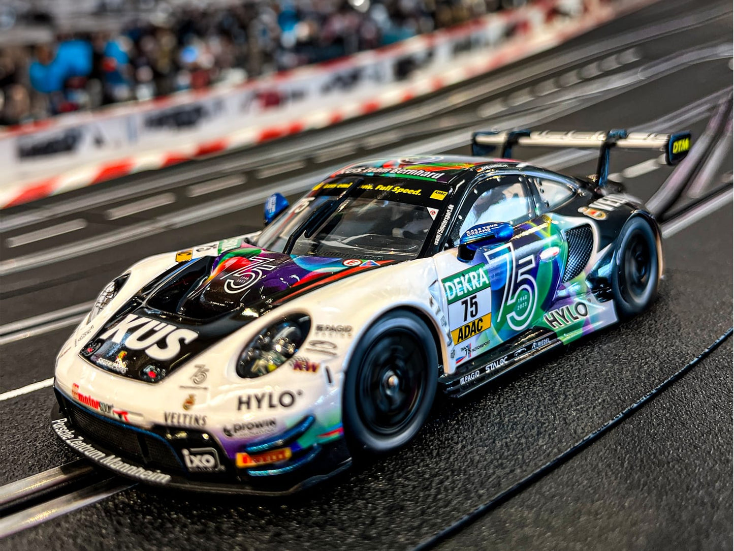 Carrera Evolution 1:32 - Porsche 911 GT3 R Team Bernhard No.75 DTM 2023  - Slot Car Also Suits Scalextric