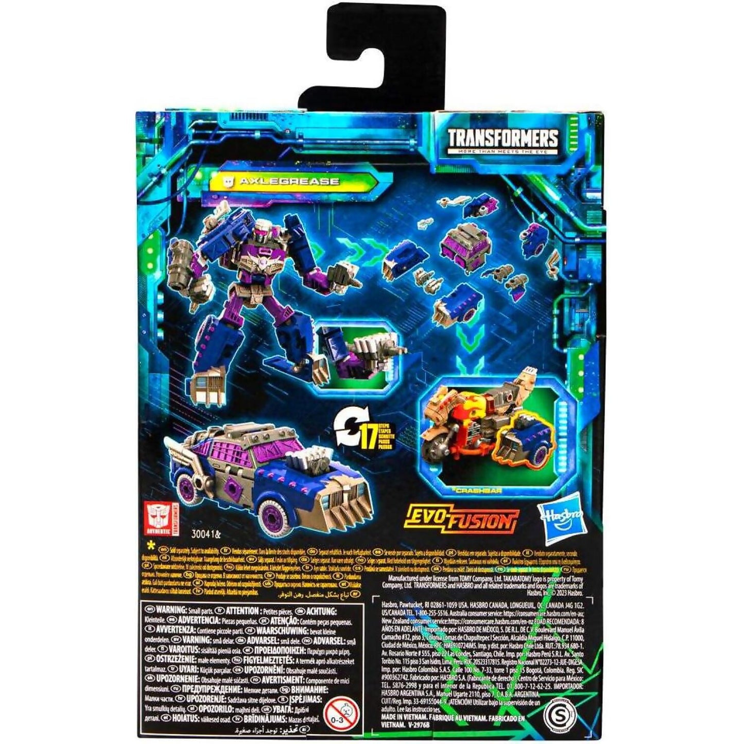 Transformers - Legacy Evolution Deluxe Axlegrease Converting Action Figure 5.5-inch - Hasbro