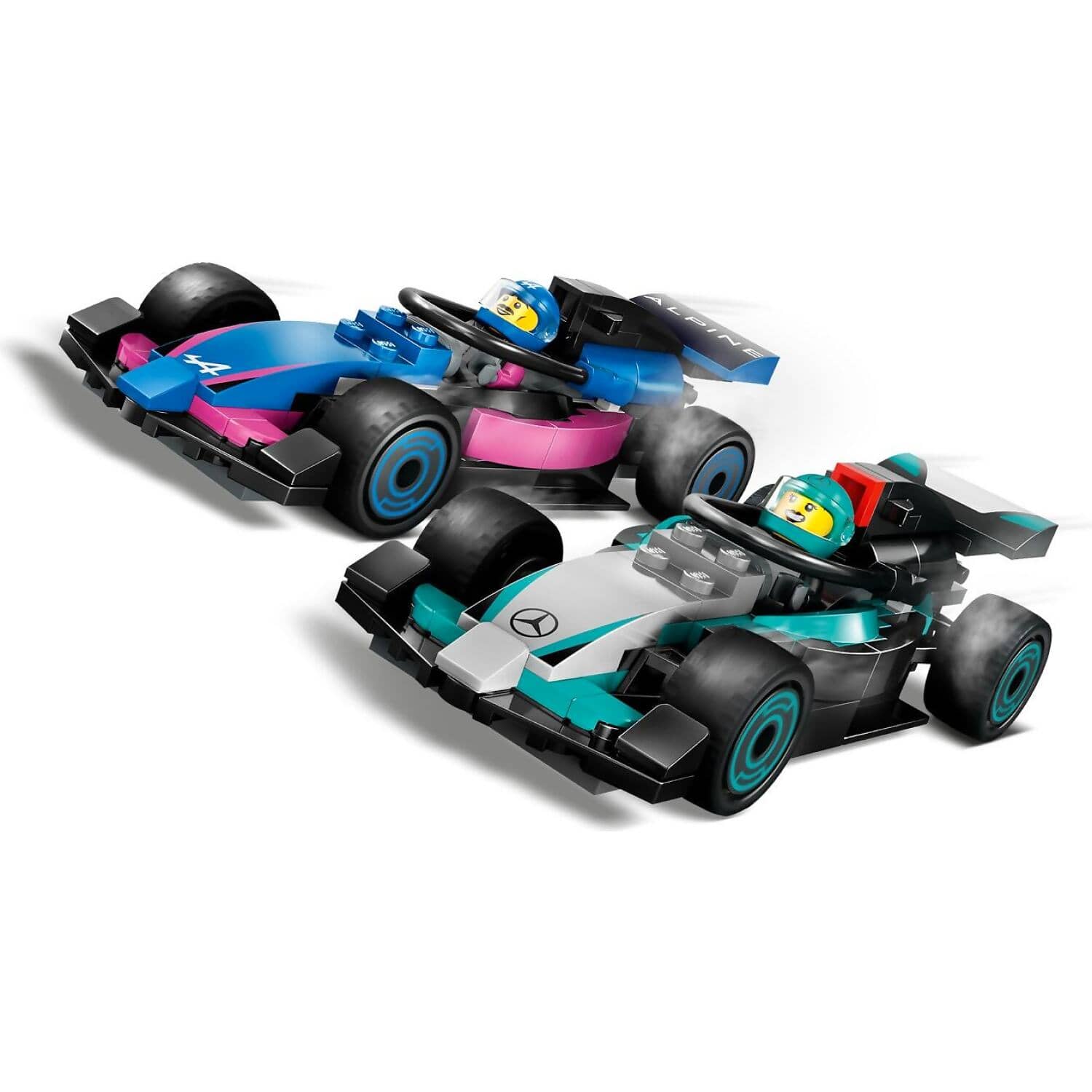 LEGO 60444 F1 Garage & Mercedes-AMG & Alpine Cars - City