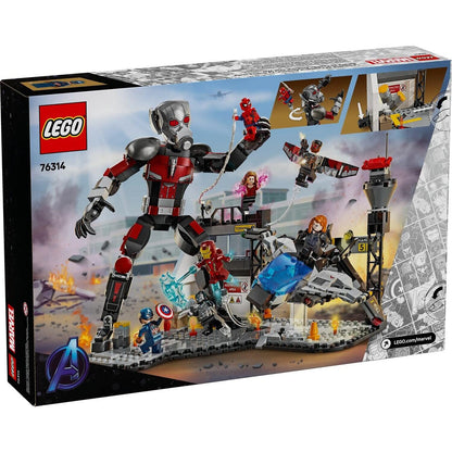 LEGO 76314 Captain America: Civil War Action Battle - Marvel Super Heroes