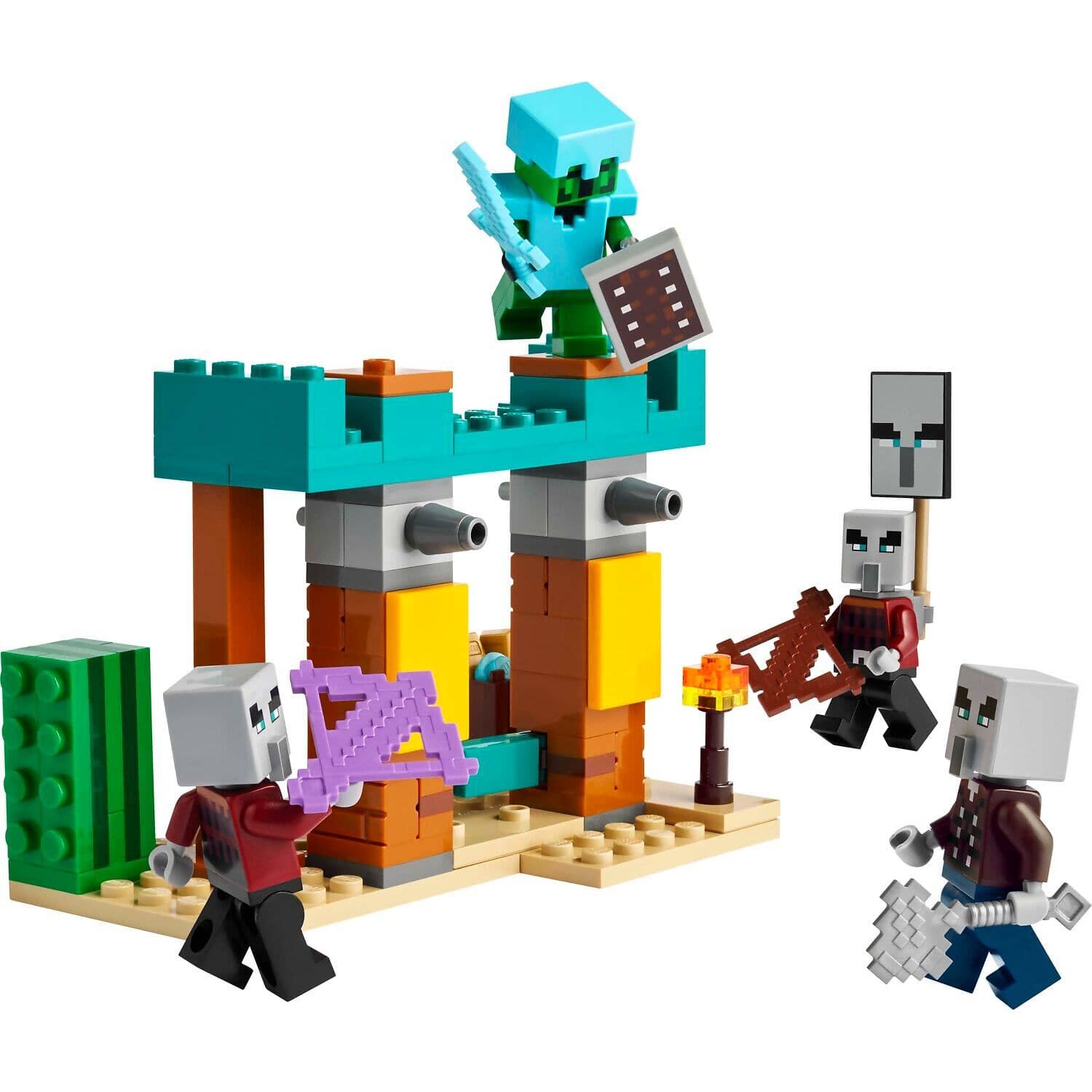 LEGO 21267 The Illager Desert Patrol - Minecraft