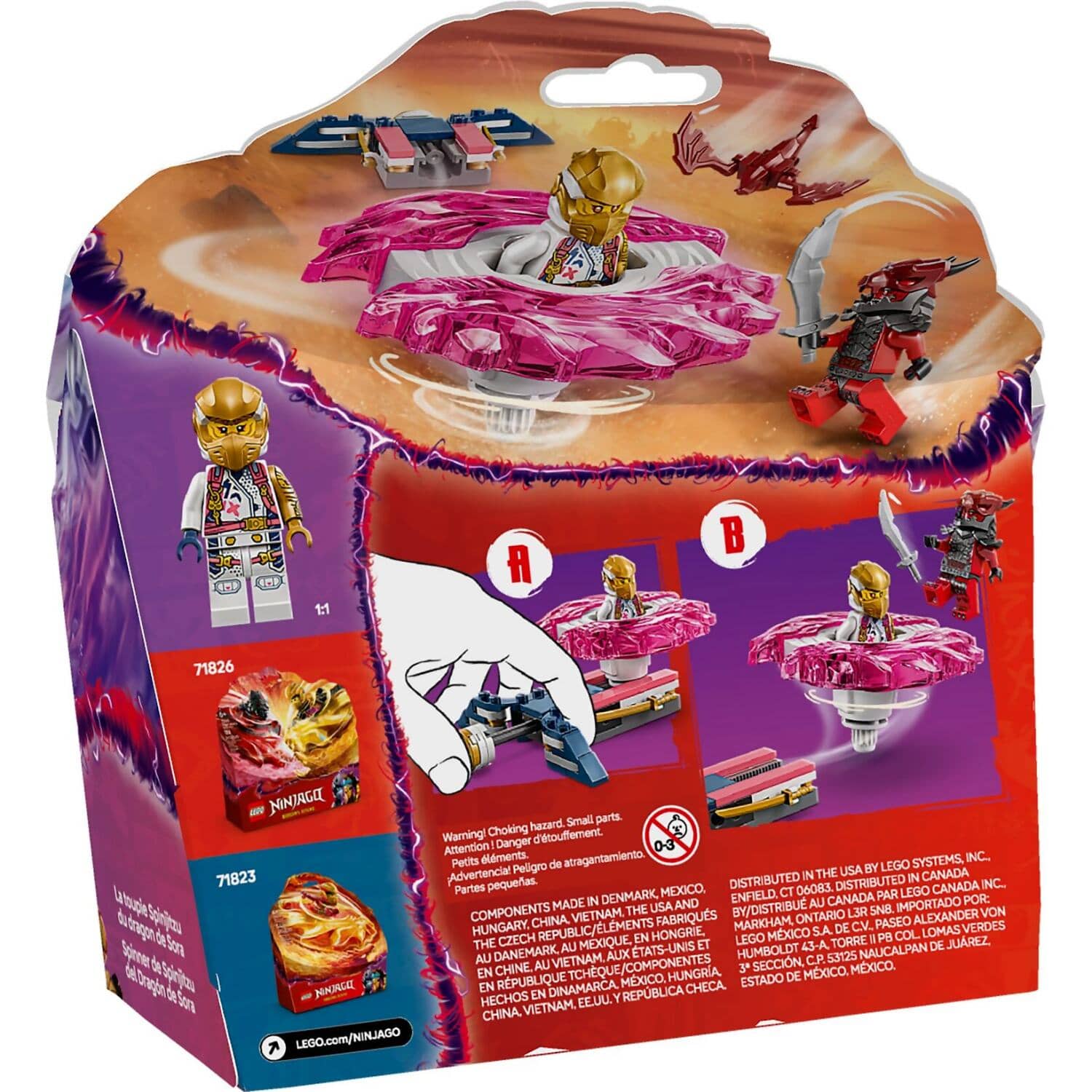 LEGO 71824 Sora's Dragon Spinjitzu Spinner - Ninjago