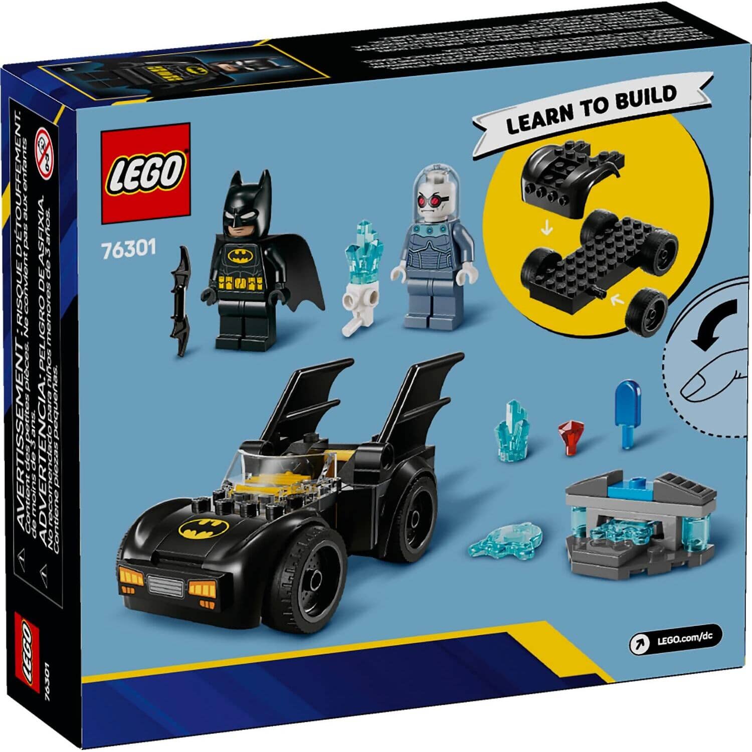 LEGO 76301 Batman & Batmobile vs. Mr. Freeze - DC Super Heroes 4+
