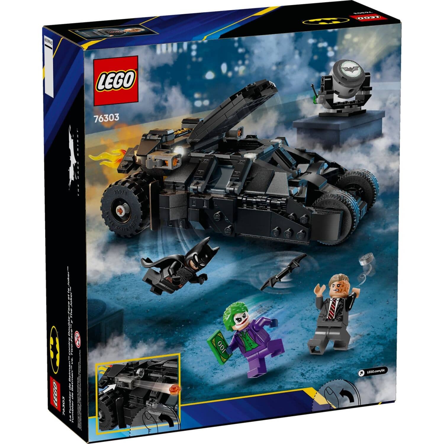 LEGO 76303 Batman Tumbler Vs. Two-face & The Joker - DC Super Heroes