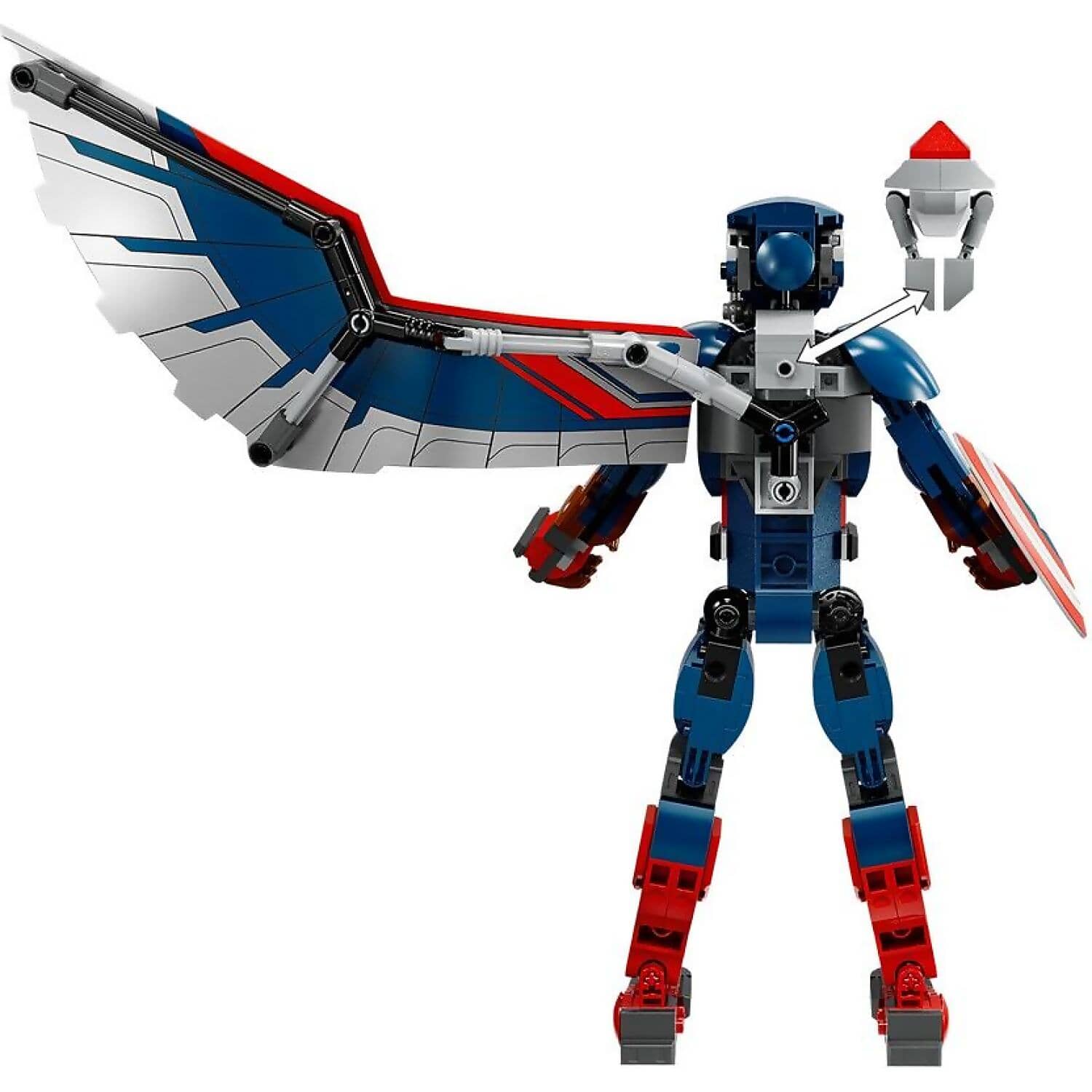 LEGO 76296 New Captain America Construction Figure - Marvel Super Heroes
