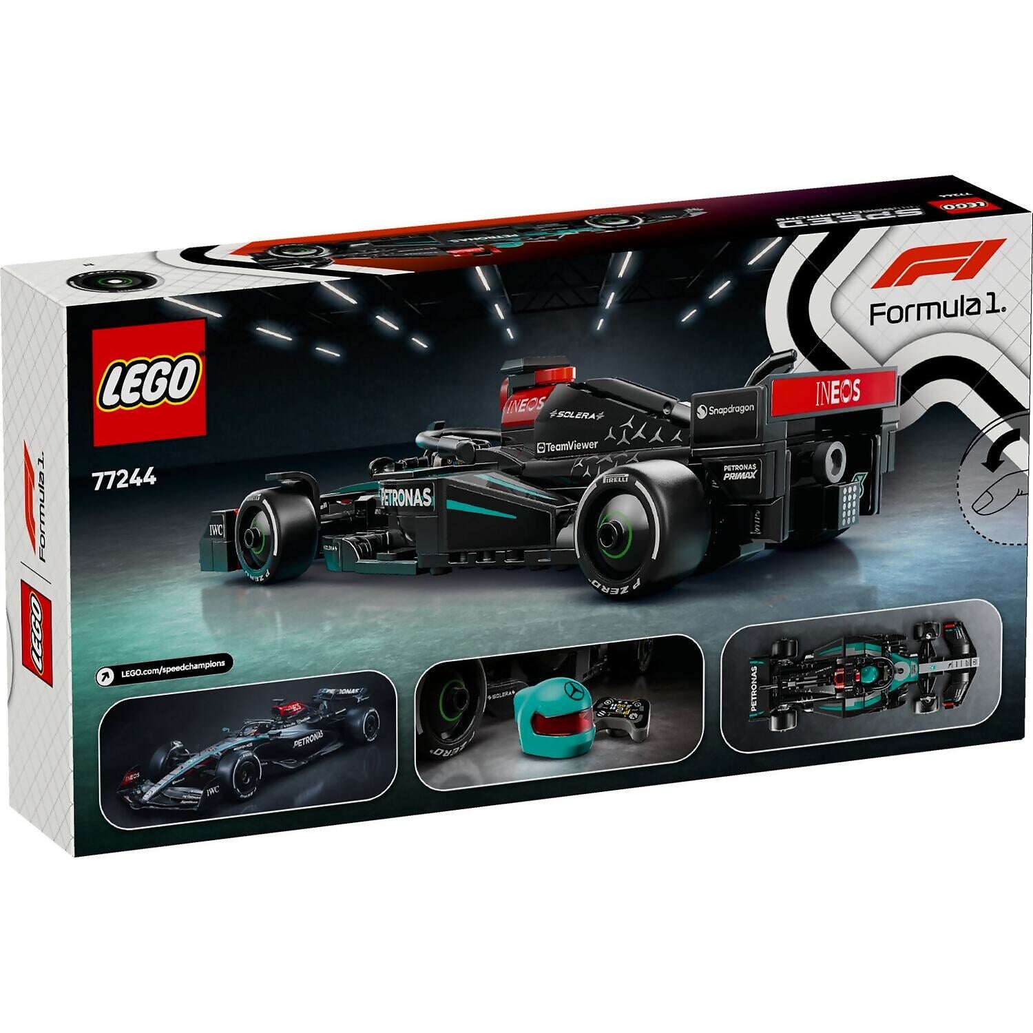 LEGO 77244 Mercedes-AMG F1 W15 Race Car - Speed Champions