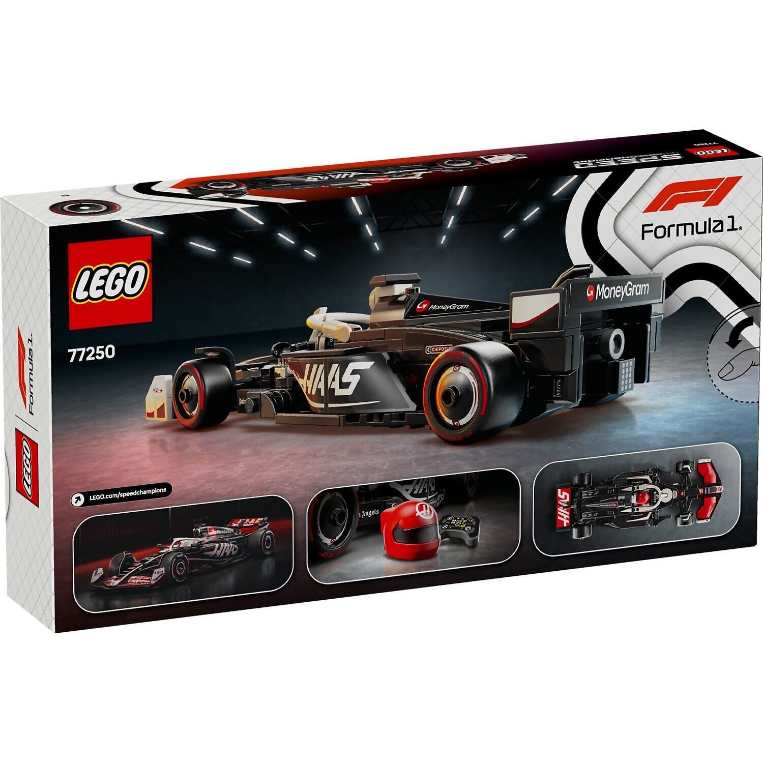 LEGO 77250 MoneyGram Haas F1 Team VF-24 Race Car - Speed Champions