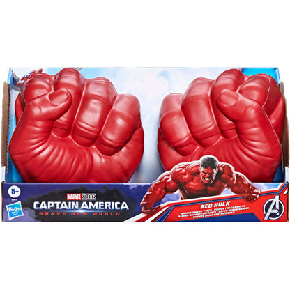 Marvel -  Avengers - Captain America: Brave New World Red Hulk Gamma Smash Fists