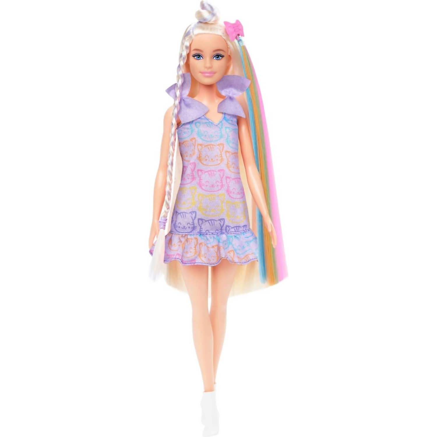 Barbie - Fun & Fancy Doll & Accessories Blonde Fashion Doll With Extra-long Hair & 2 Looks