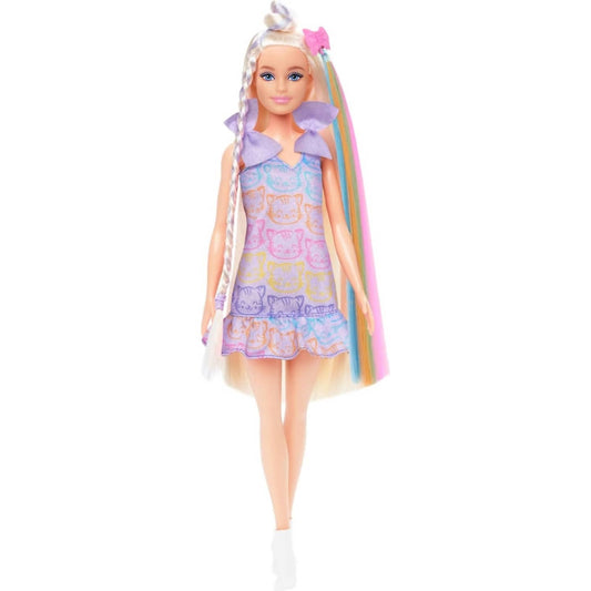 Barbie - Fun & Fancy Doll & Accessories Blonde Fashion Doll With Extra-long Hair & 2 Looks
