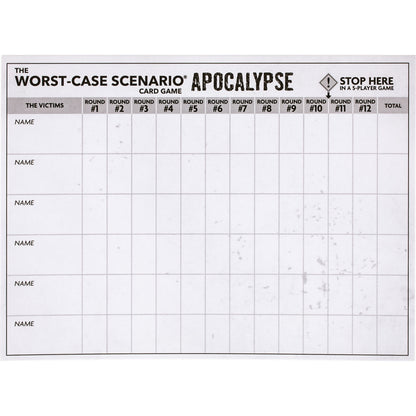 Moose -  Games - The Worst-case Scenario Apocalypse Card Game