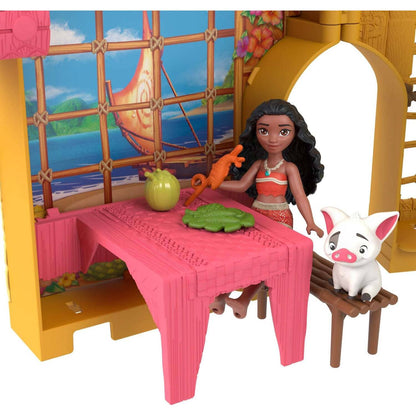 Disney -  Princess - Moana Storytime Stackers Doll House - Mattel