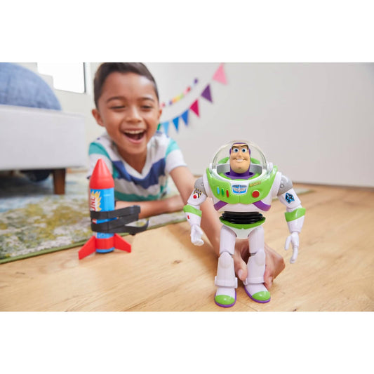 Disney -  Pixar - Toy Story Buzz Lightyear 10-inch Action Figure Toy With Rocket & Sounds - Mattel