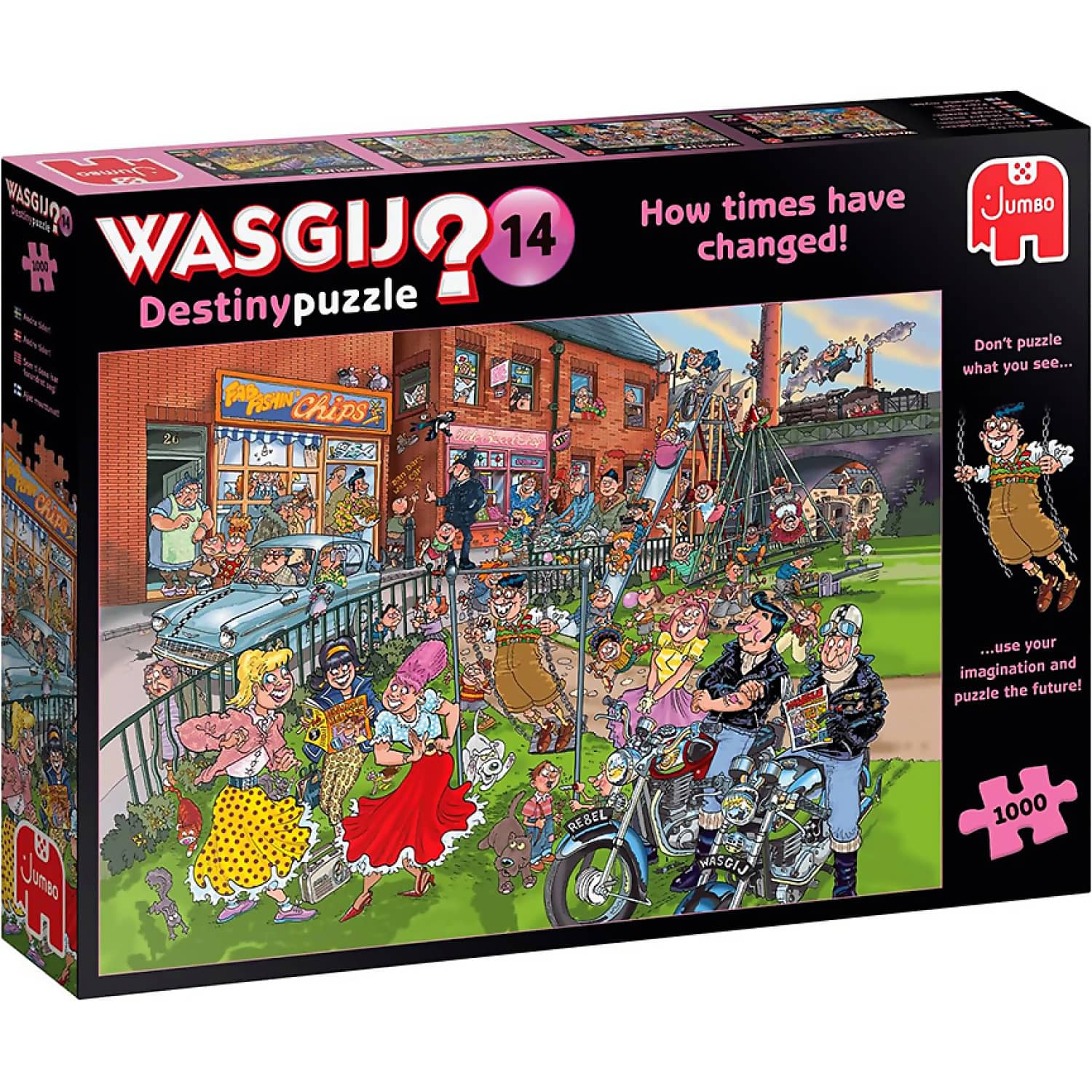 Wasgij - ? - Destiny No.14 How Times Have Changed! - Jigsaw Puzzle 1000pc