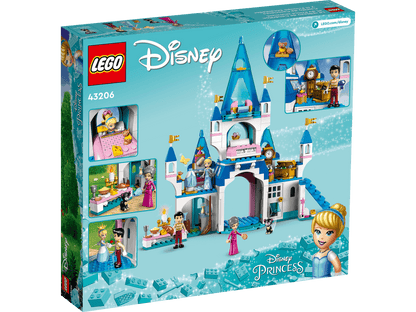 LEGO 43206 Cinderella and Prince Charming's Castle - Disney Princess Frozen