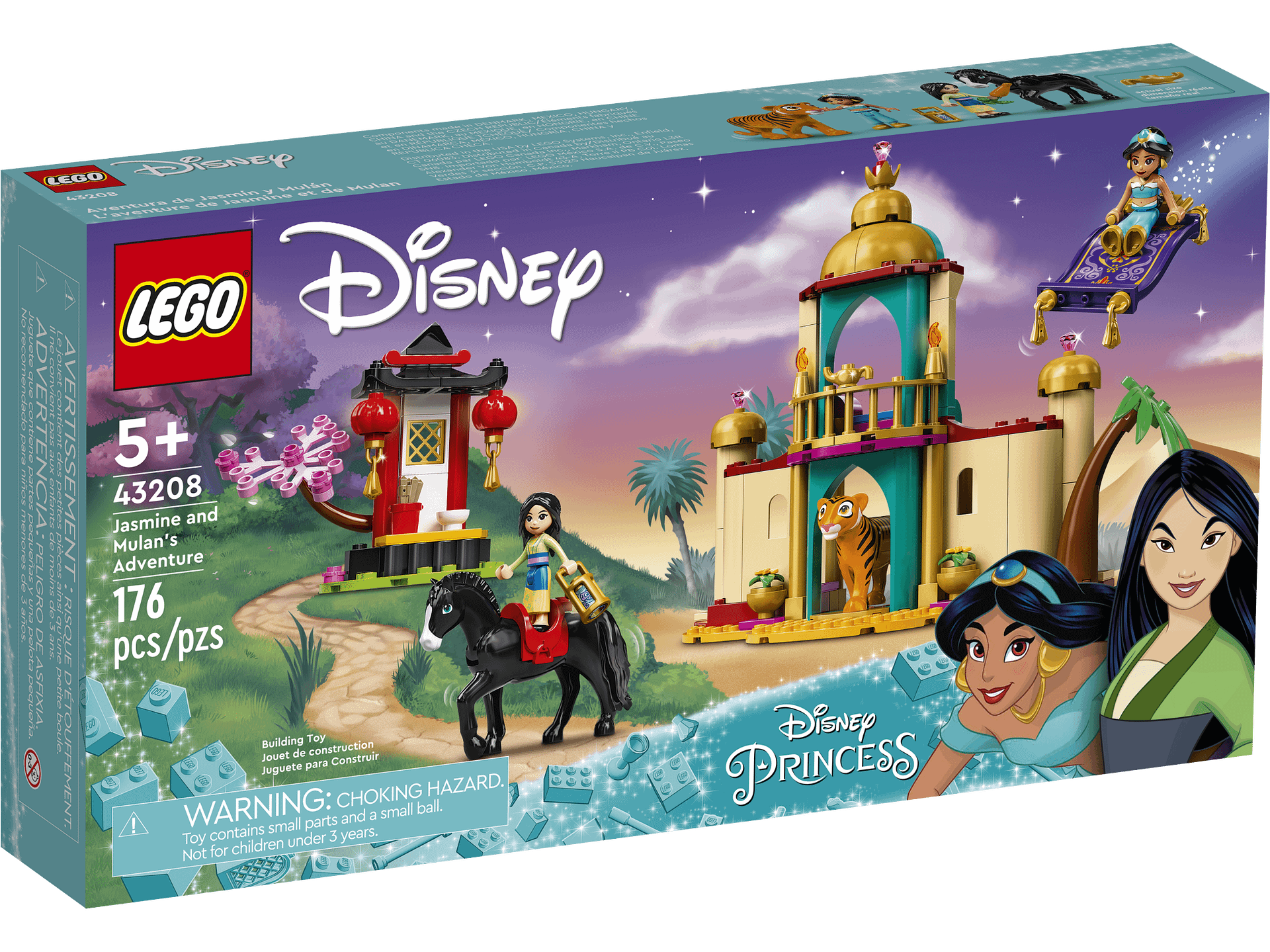 LEGO 43208 Jasmine and Mulan s Adventure - Disney Princess