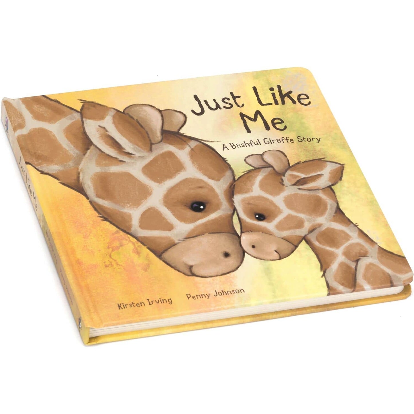 Jellycat - Just Like Me Book A Bashful Giraffe Story 21x21x2cm